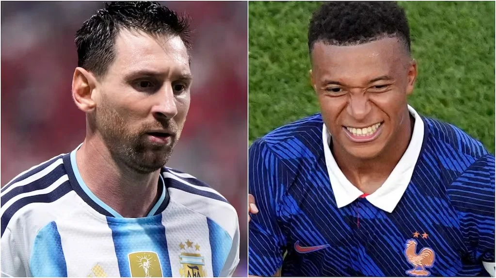 Messi Mbappe