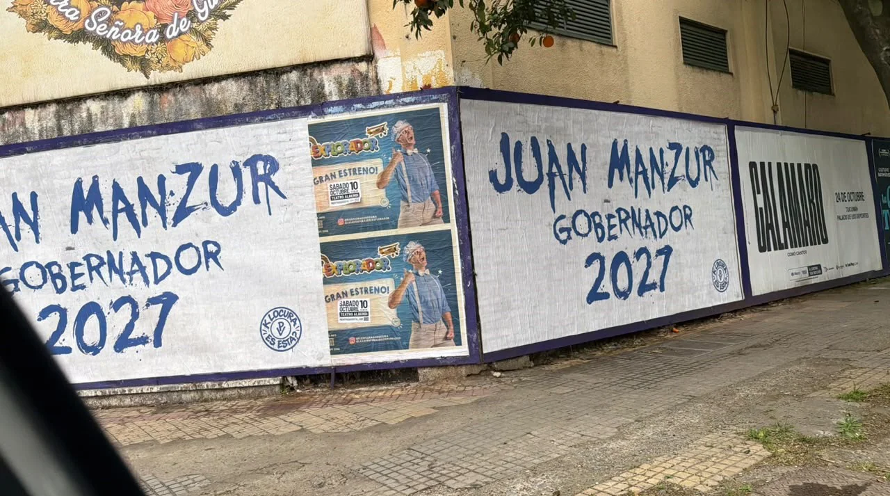 afiches Juan Manzur