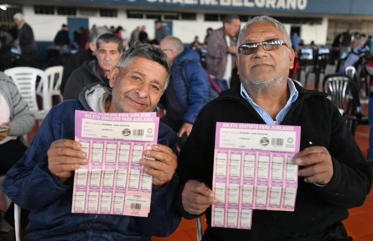 Boleto Gratuito Jubilados