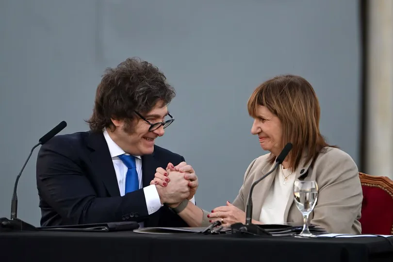 Javier Milei y Patricia Bullrich