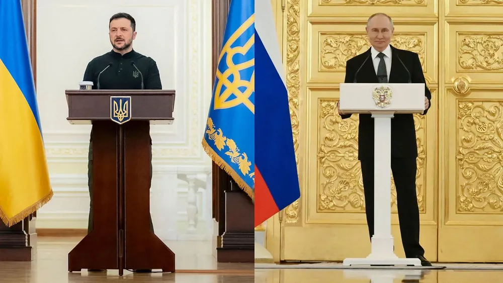 Zelenski y Putin