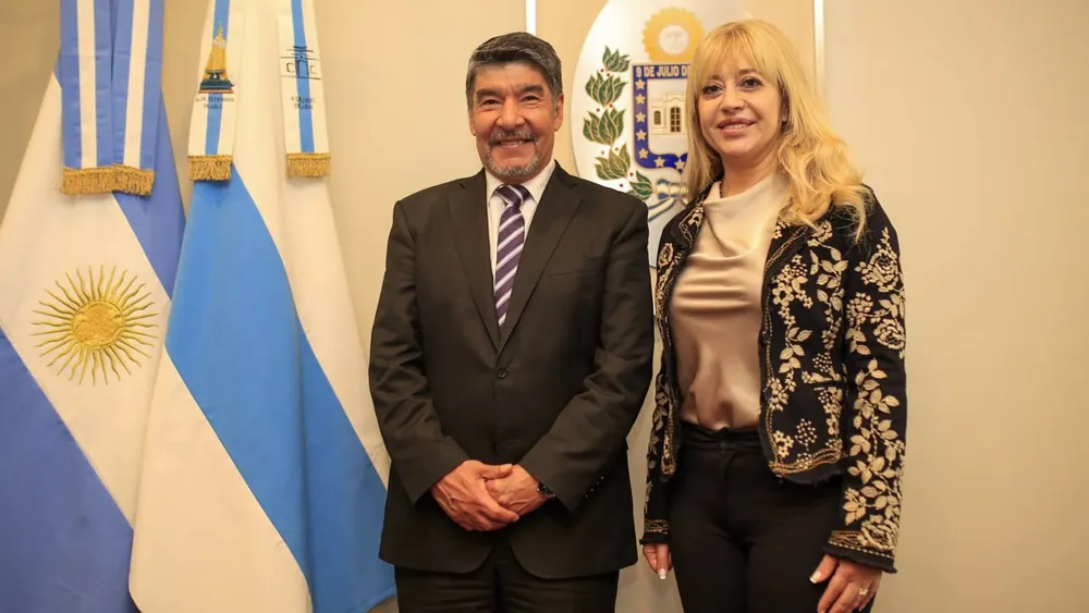 Miguel Acevedo y Rossana Chahla